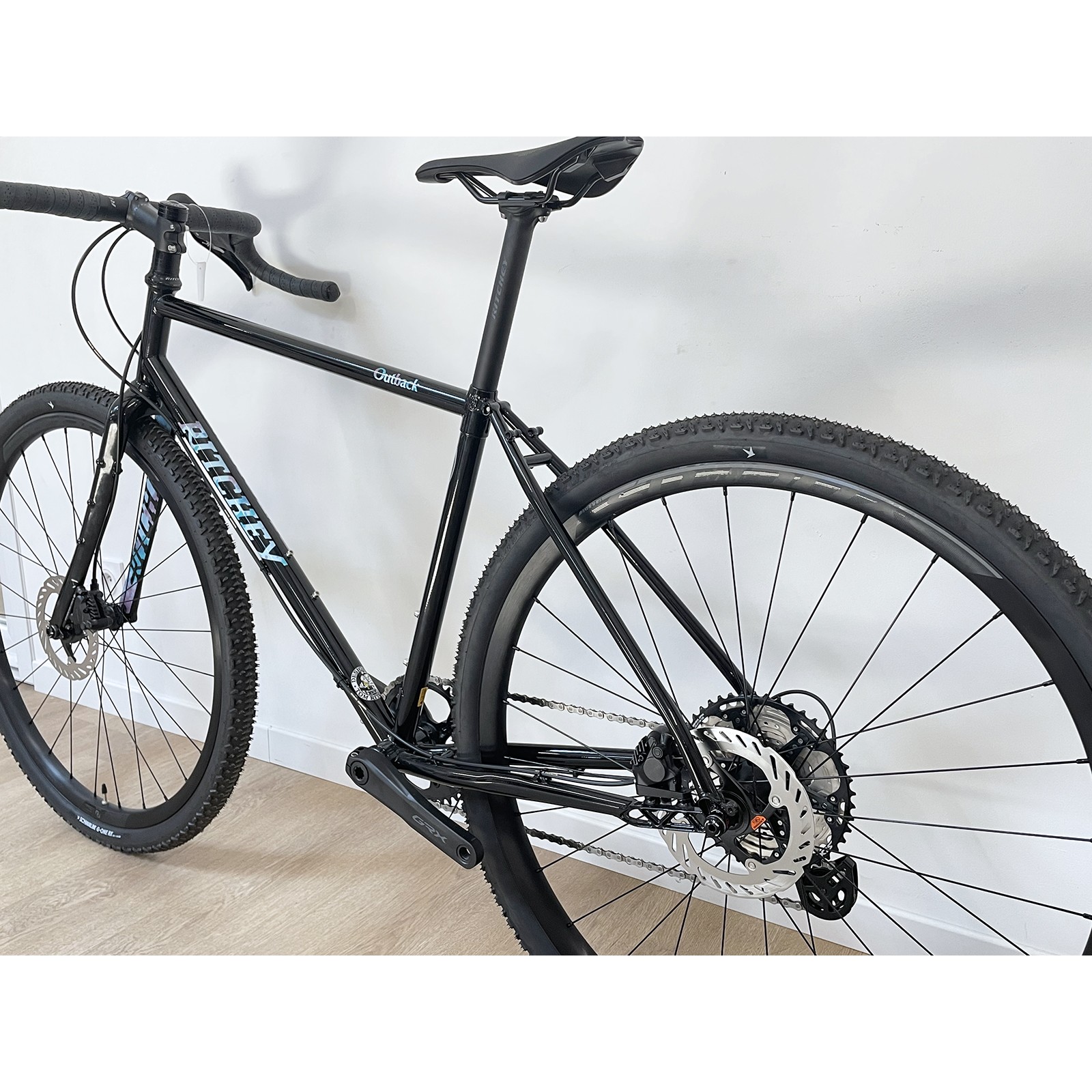 Vélo Gravel Ritchey Outback V4 Aurora GRX 12v roues Syncros 2026