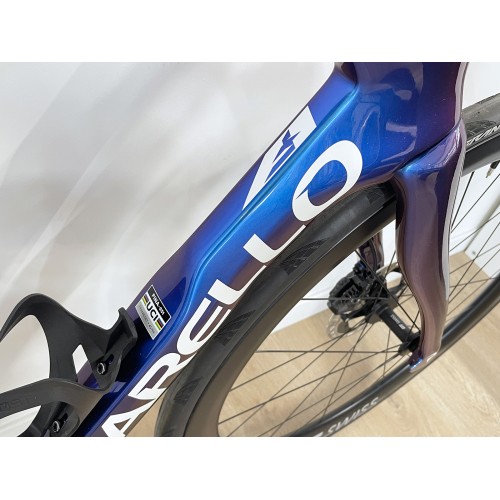 Vélo de course Pinarello Dogma F Luxter Blue Shiny carbone Dura-Ace Di2 12v / ARC 1400 Dicut 2026