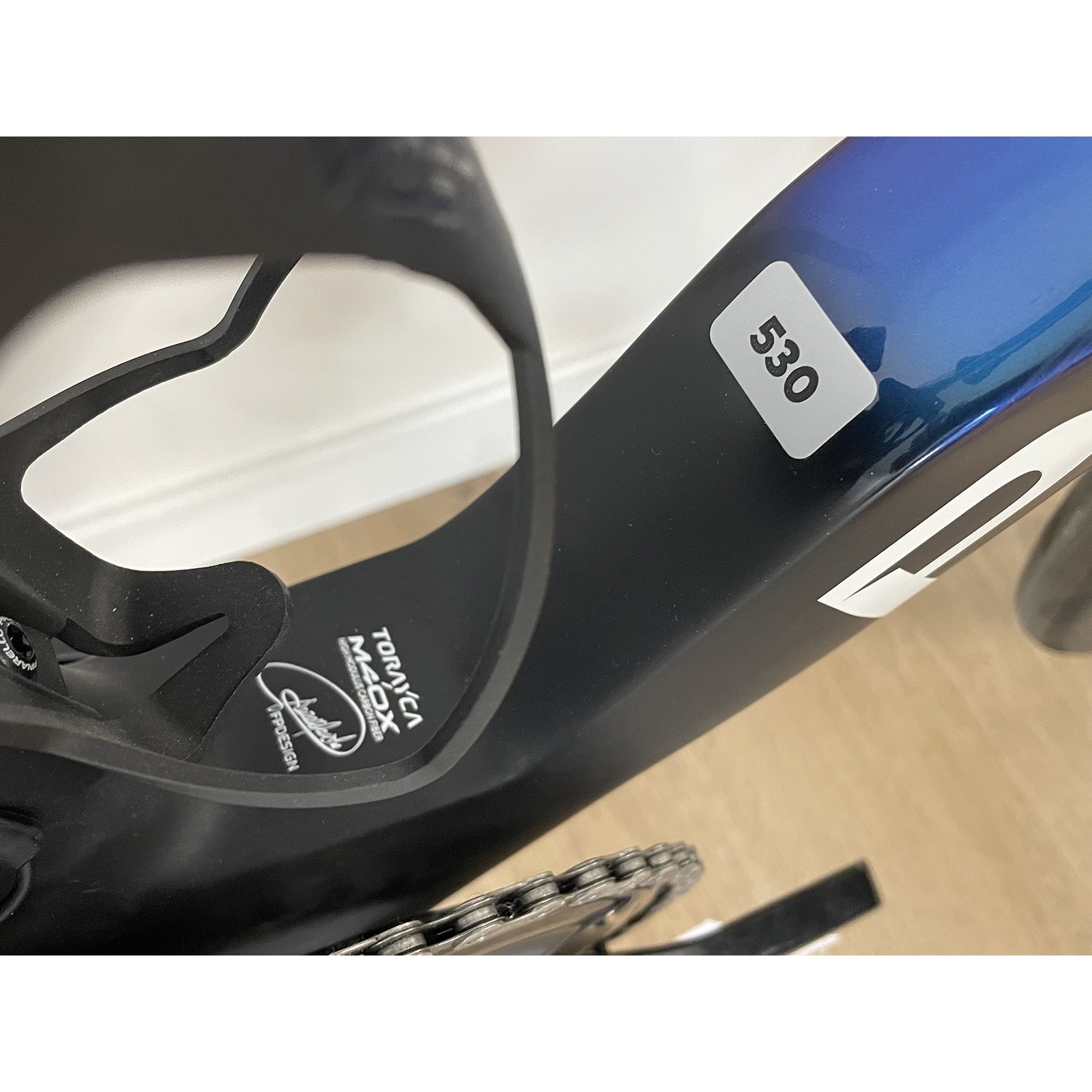 Vélo de course Pinarello Dogma F Luxter Blue Shiny carbone Dura-Ace Di2 12v / ARC 1400 Dicut 2026