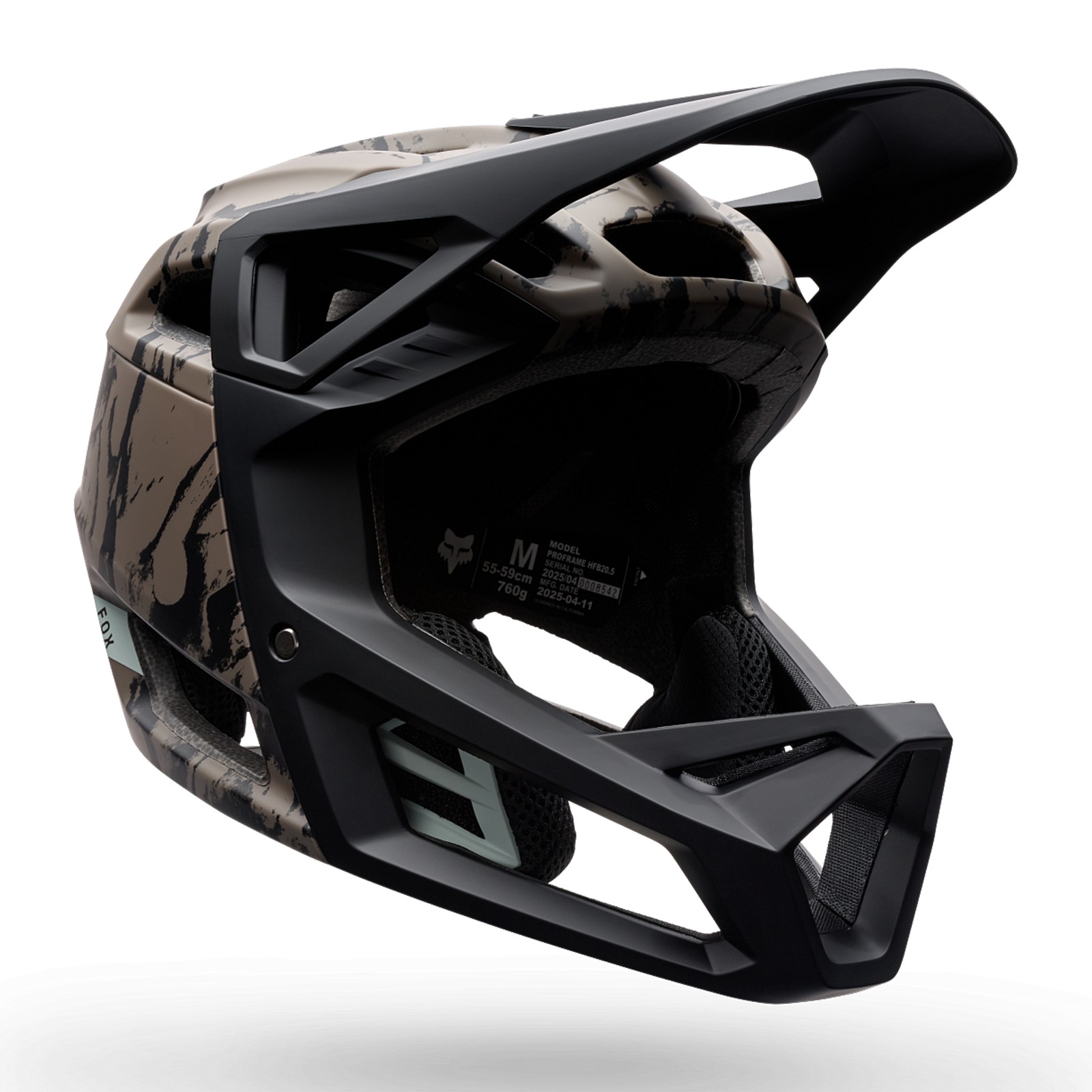 Fox Proframe Thrive Junior MIPS Full Face MTB Muskatbraun