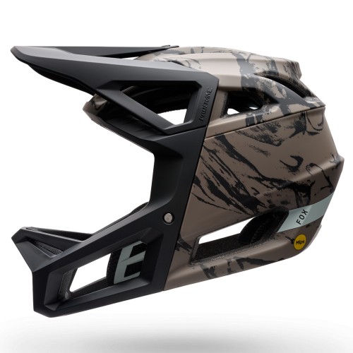 Fox Proframe Thrive Junior MIPS Full Face MTB Helmet Brown