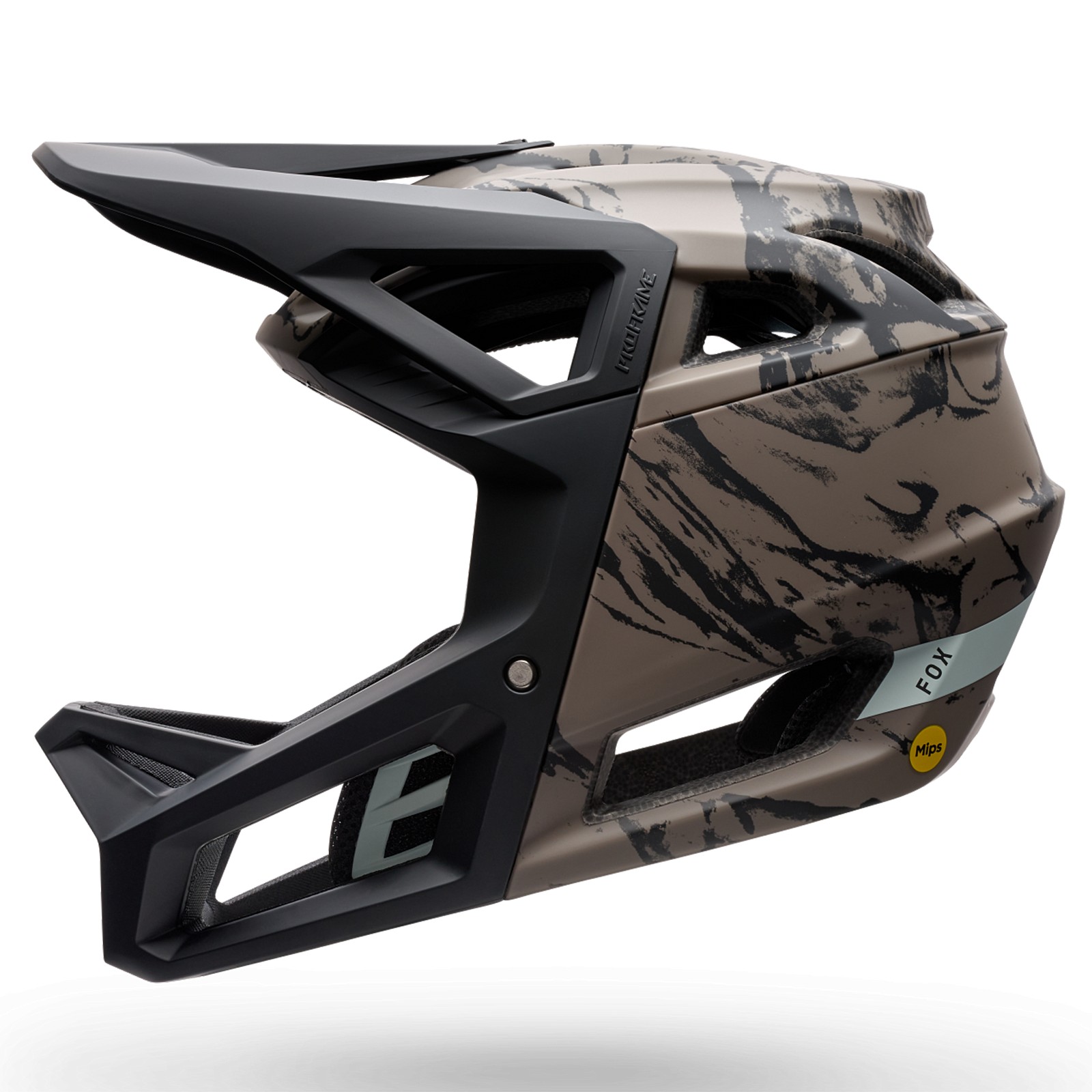 MTB Fox Proframe Thrive Junior MIPS , colore marrone noce.