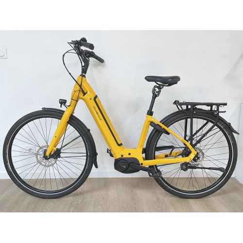 bicicleta eléctrica / e-bike usada Vélodeville® Trekking AEB 990, 625 Wh, color amarillo, talla 45 (S), año 2024