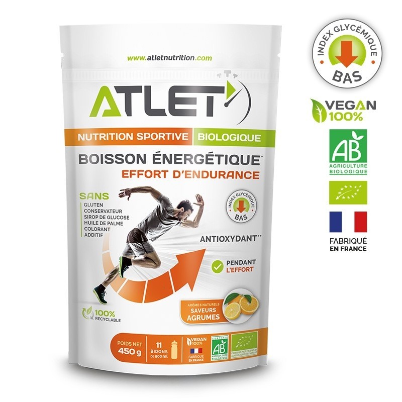 Atlet Agrumes Bio Sports Drink 450g
