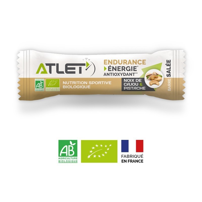 Atlet Pistachio / Cashew Nut Energy Bar Organic