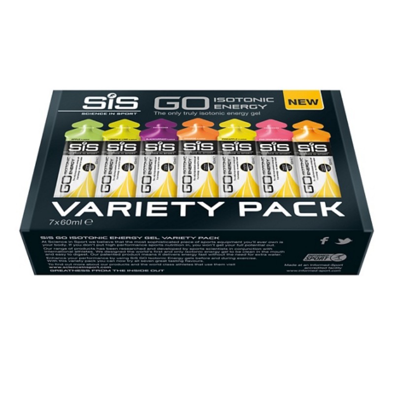 Gels Isotoniques SIS Gel Go Pack de 7