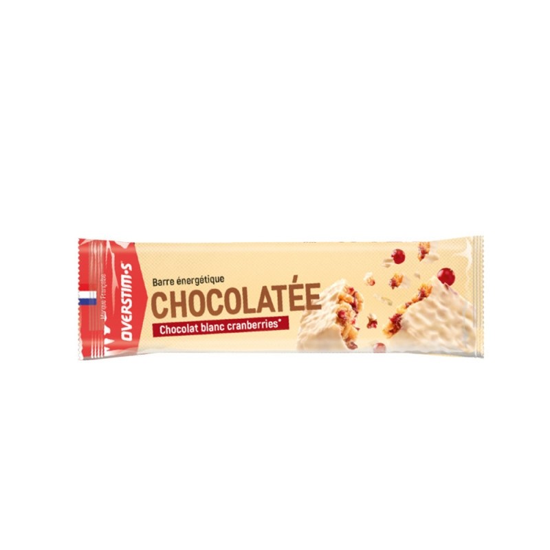Overstims White Chocolate / Cranberries Energy Bar