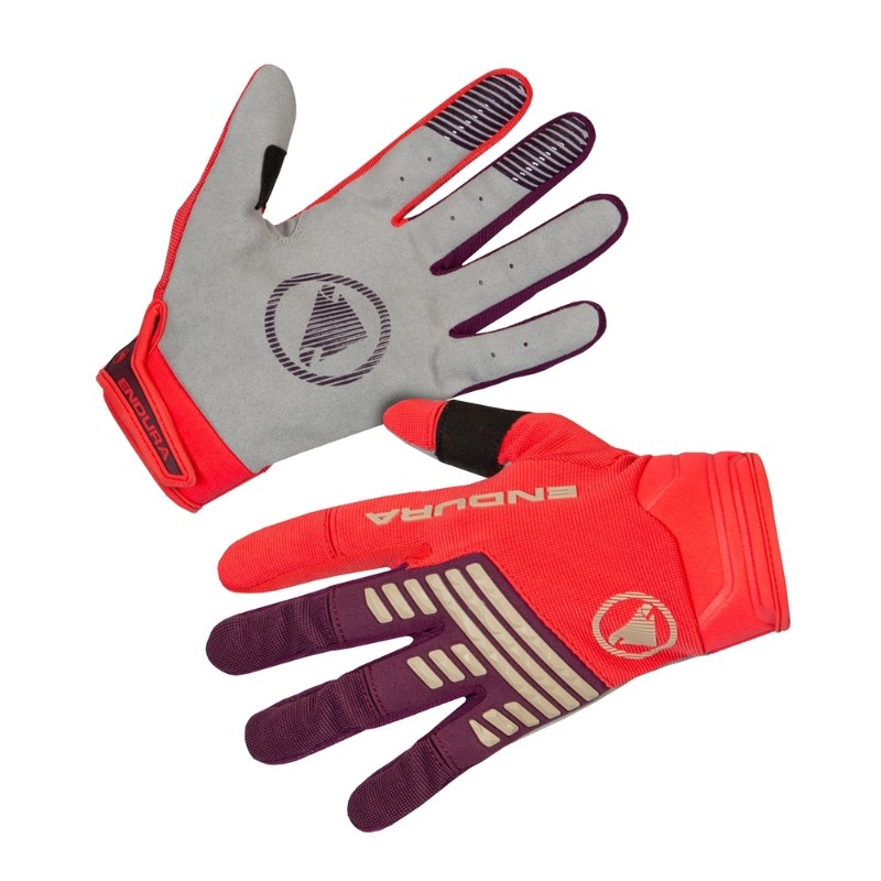 Gloves Endura Singletrack Pomegranate