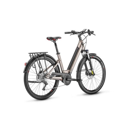 Schnurrbart Samstag 27 Xroad 3 Offen - Elektrisches Hybridfahrrad