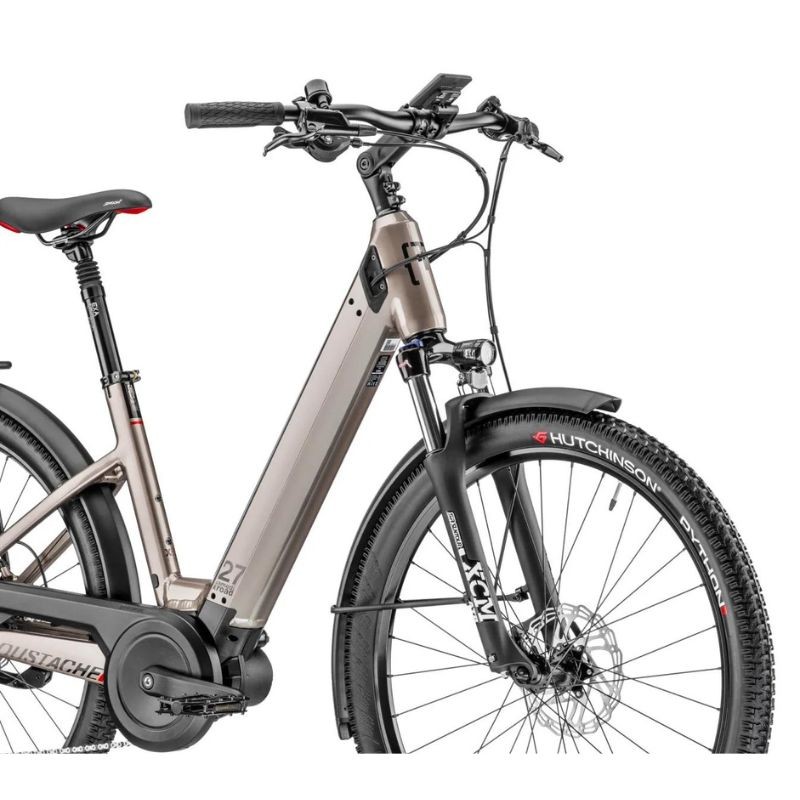 Schnurrbart Samstag 27 Xroad 3 Offen - Elektrisches Hybridfahrrad