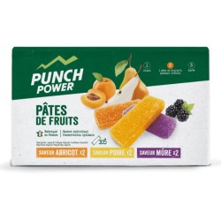 Pâtes de fruits Punch Power Multifruits X6