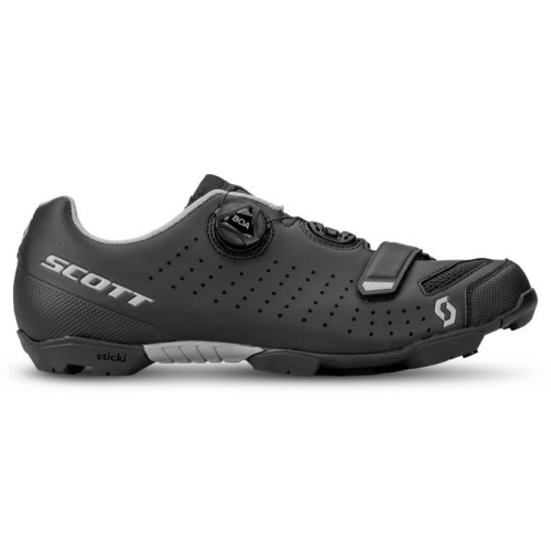 Sapatos Scott MTB Comp Boa Preto/Prateado
