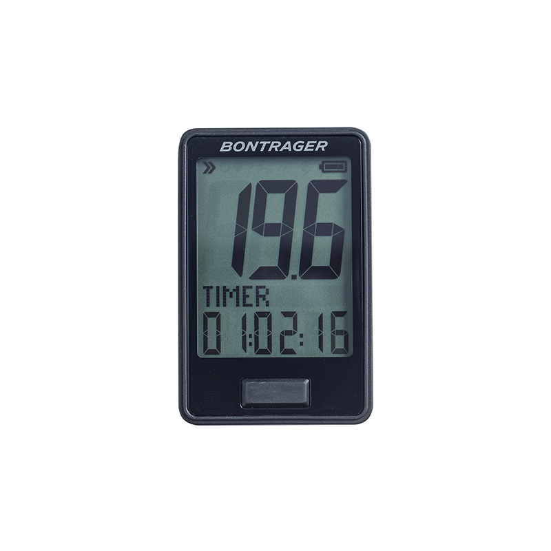 Compteur sans fil Bontrager Ride time vue globale