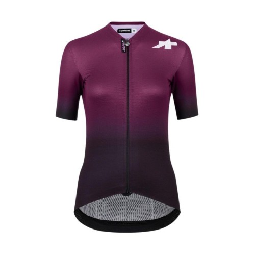 Camisa feminina Assos Dyora RS S9 Targa Ruby