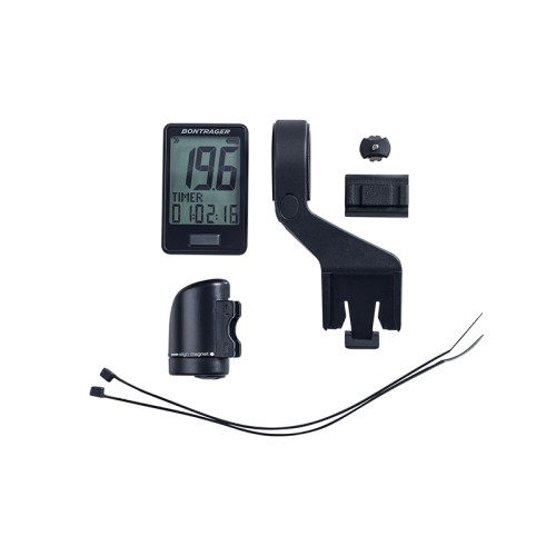Compteur sans fil Bontrager Ride time vue détaillée