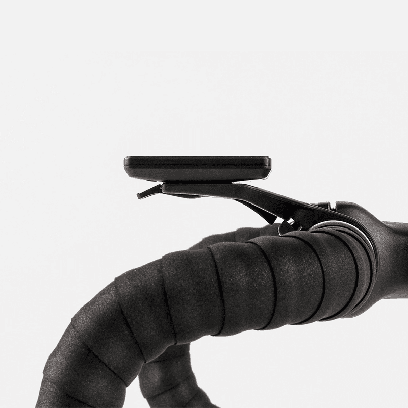 Compteur sans fil Bontrager Ride time vue sur guidon