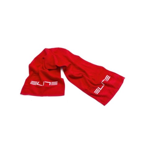 Elite Zugaman red towel with white logo