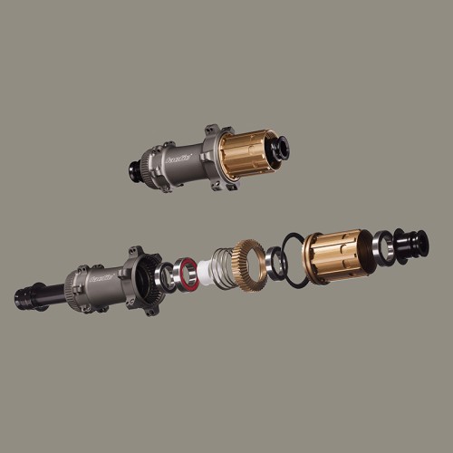 Roues Princeton Peak 4550 Tactic Tubeless vue moyeu