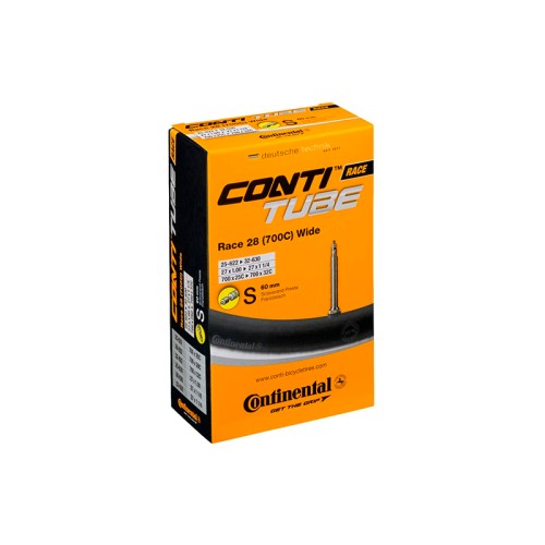Continental inner tube with 60mm presta valve
