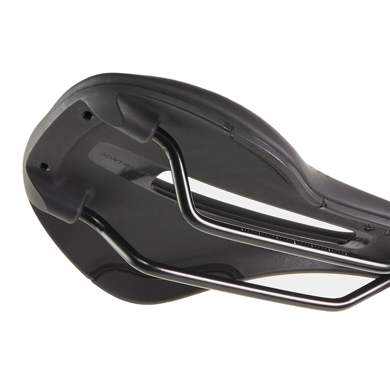 Selle Bontrager verse Short comp vue dessous gauche