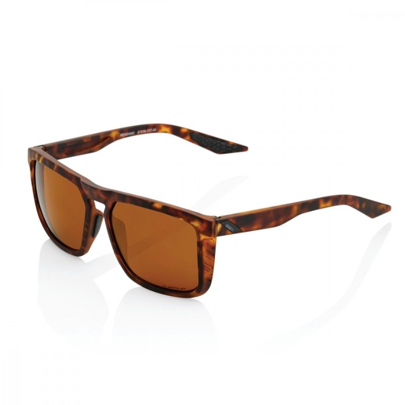 100% Renshaw Havana Bronze Sunglasses