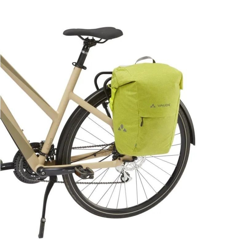 Bolsa trasera Vaude Road Master Roll-It Luminium de 22 litros