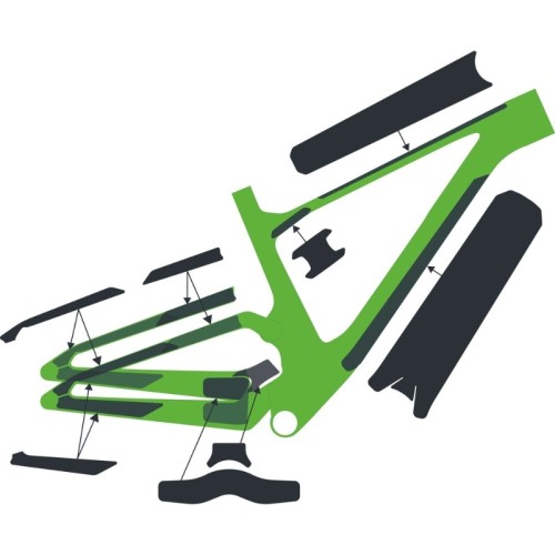 Syncros beschermingsset voor SPARK Carbon frame