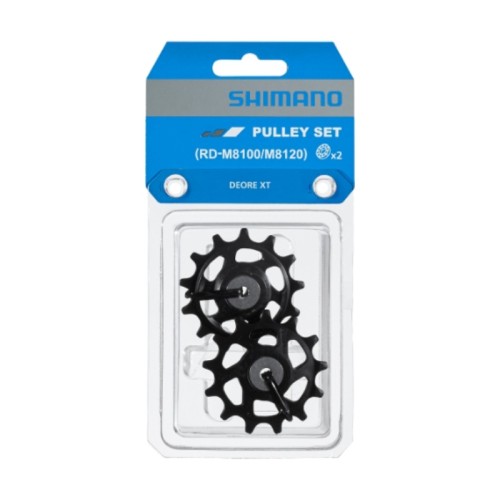 Een paar Shimano RD-M8100 rollers