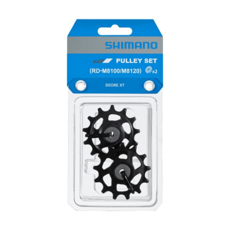 Pair of Shimano RD-M8100 rollers