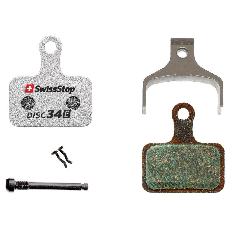 PLAQUETTES SWISSSTOP DISC34E RESINE POUR SHIM.