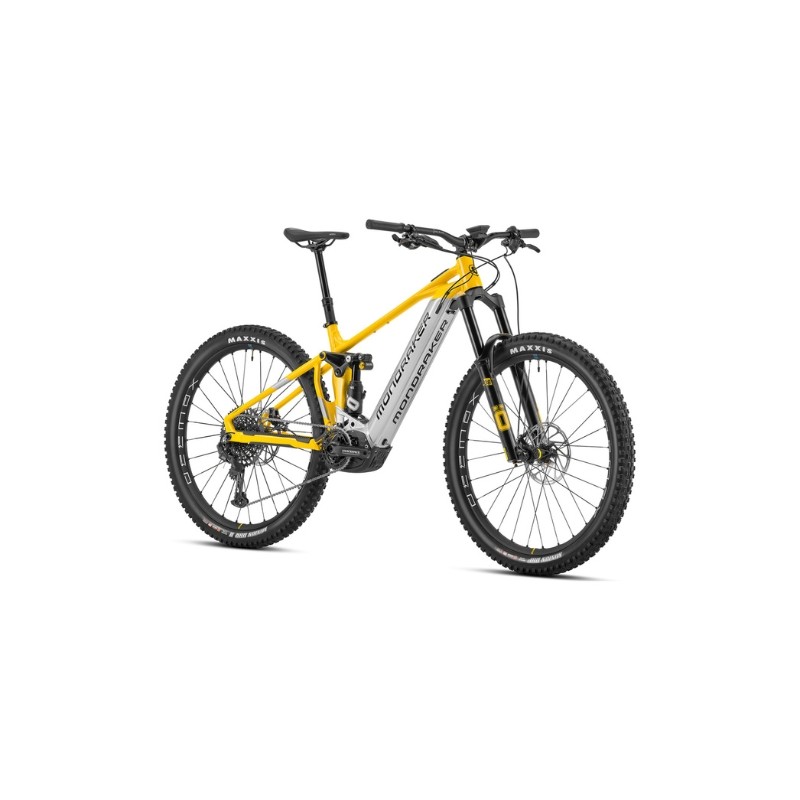 Bicicleta elétrica de montanha Mondraker Crafty XR amarela