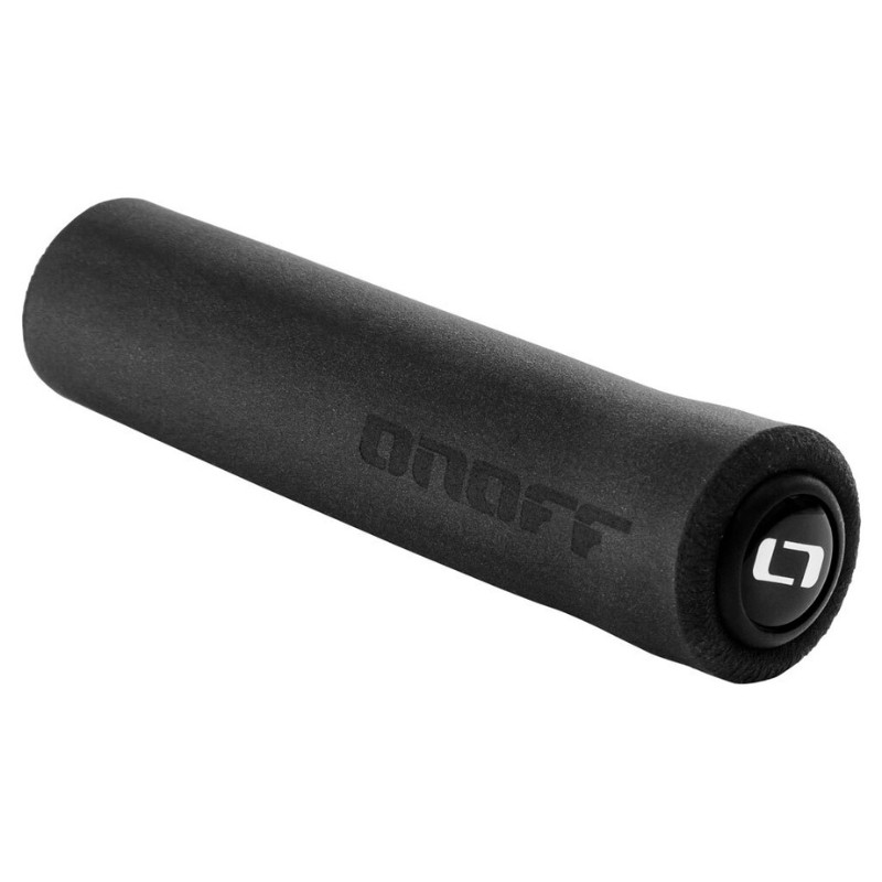 Éponge VTT souple FOAM poignées GRIP 130mm - 25g LÉGER - Noir