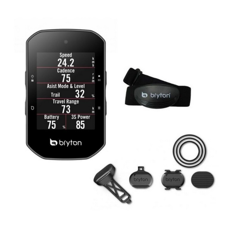 Support GPS pour Vélo & VAE Bryton - Déporté 1/4 de tour