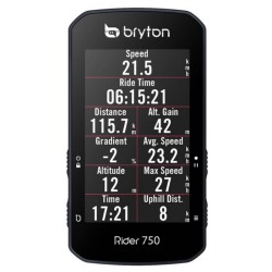 Compteur GPS Bryton Rider 750 T (cadence/FC)