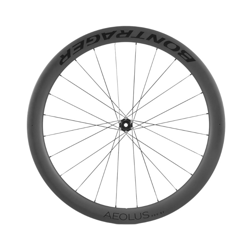 Roue route Bontrager Aeolus Pro 51 TLR Disc Avant