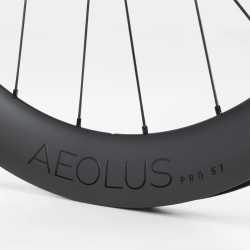 Roue de route Bontrager Aeolus Pro 51 TLR Disc Arrière