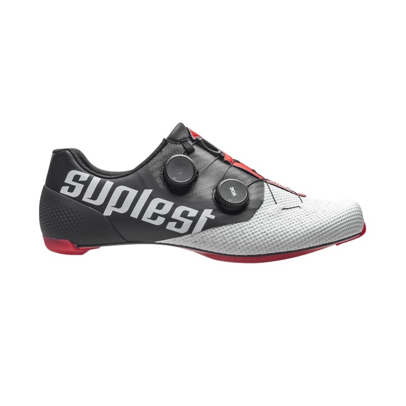 CHAUSSURE ROAD PRO WHITE/BLACK 30.8°