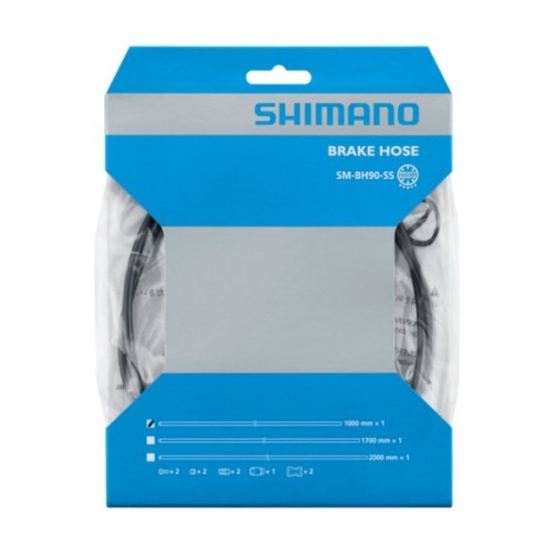 Tubo freno Shimano SM-BH90-SS destro 1700 mm nero
