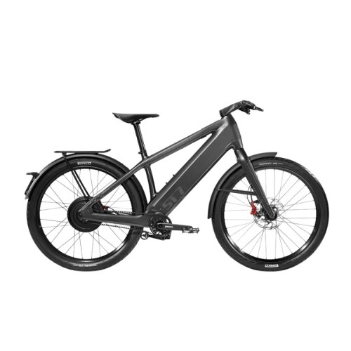 Bicicleta Stromer ST7 1440 Wh Dark Sport ABS con piñón.
