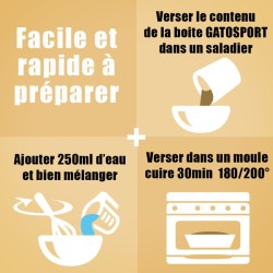 Gâteau énergétique Overstims Gatosport 400g