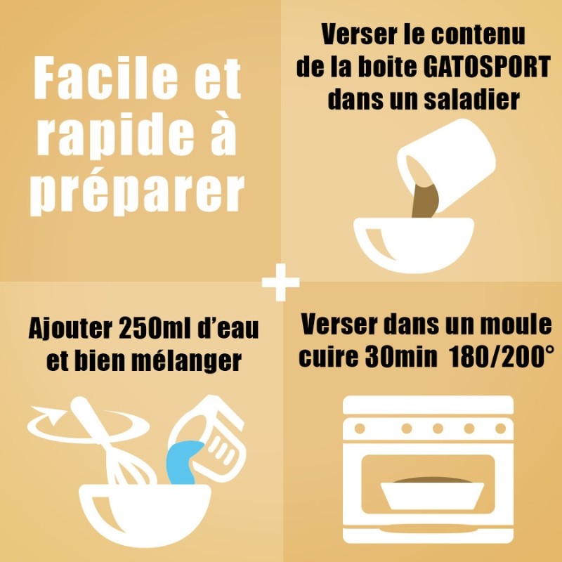 Gâteau énergétique Overstims Gatosport 400g