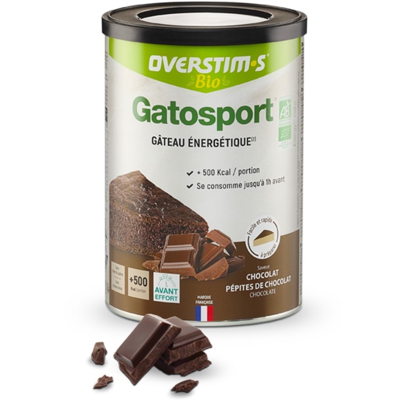 Gâteau énergétique Overstims Gatosport Bio 400g