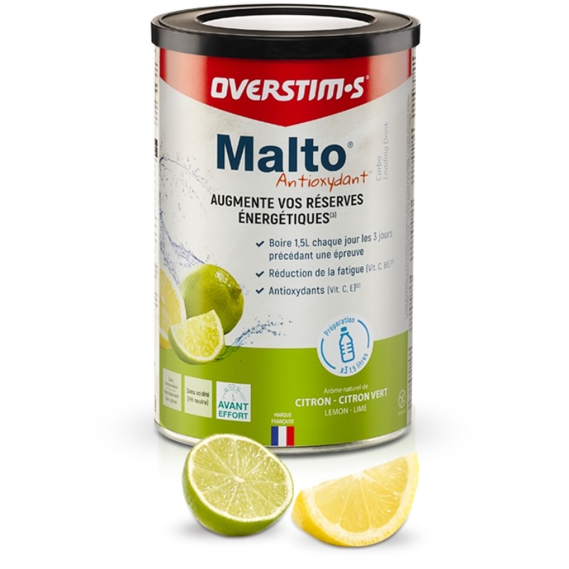 Boisson énergétique Overstims Malto Antioxydant 450g