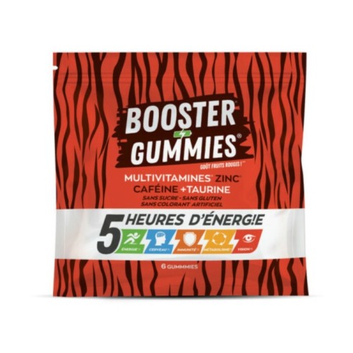 Beutel mit 6 Booster-Gummibärchen