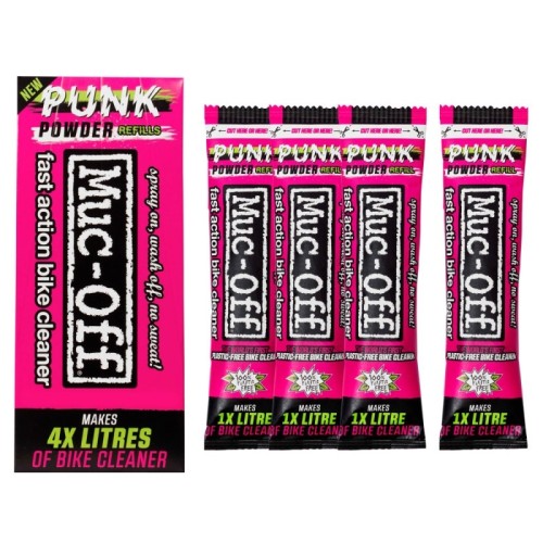 MUC-OFF - Detergente per biciclette Punk Powder (4 bustine)
