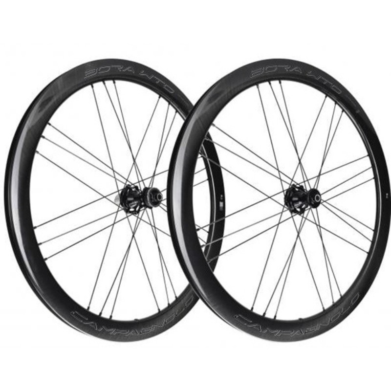 PAIRE DE ROUES CAMPAGNOLO BORA WTO45 DISC 2WF HG11 DARK