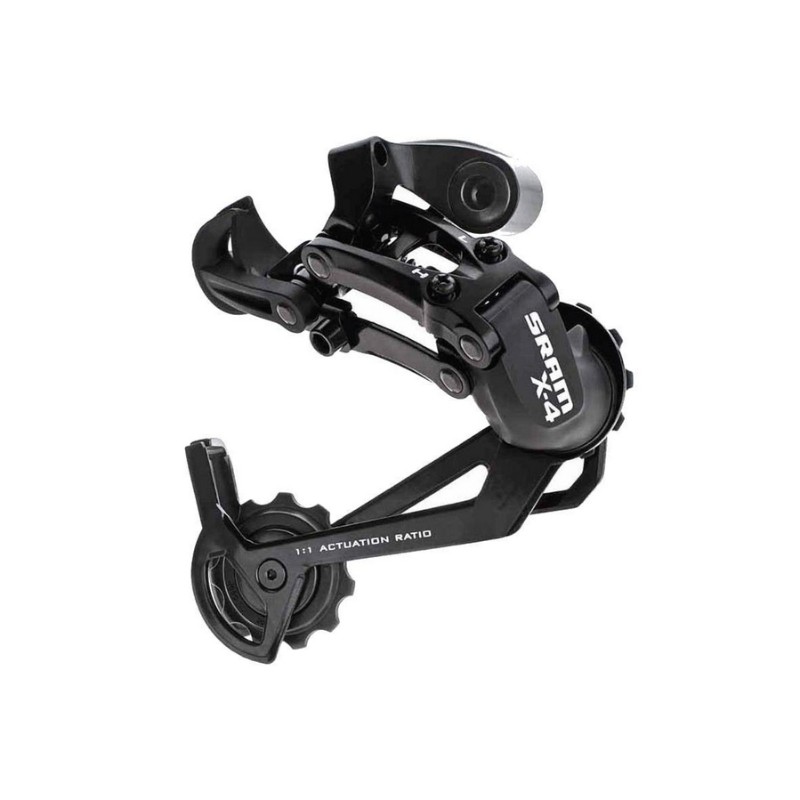 DERAILLEUR ARRIERE SRAM X4 7/8V CHAPE LONGUE