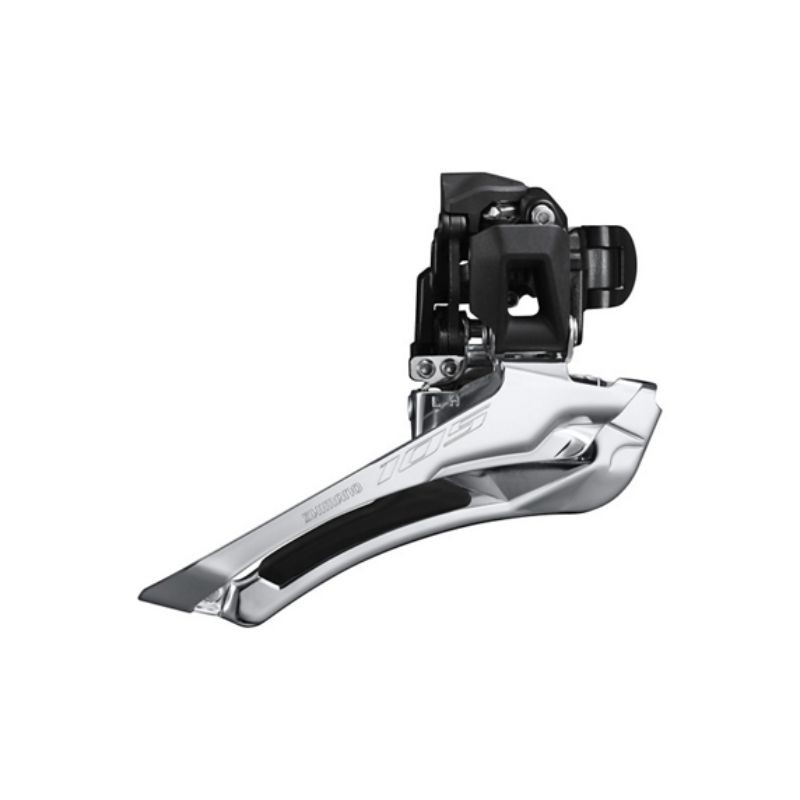 Dérailleur avant Shimano 105 FD-R7100-B Double Down Swing Bande de type M (31,8 mm avec adaptateur de 28,6 mm) Série couleur