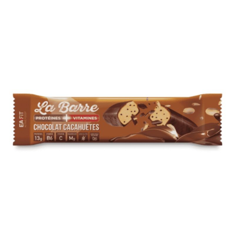 Barre Protéinée Ea Fit Chocolat & Cacahuètes