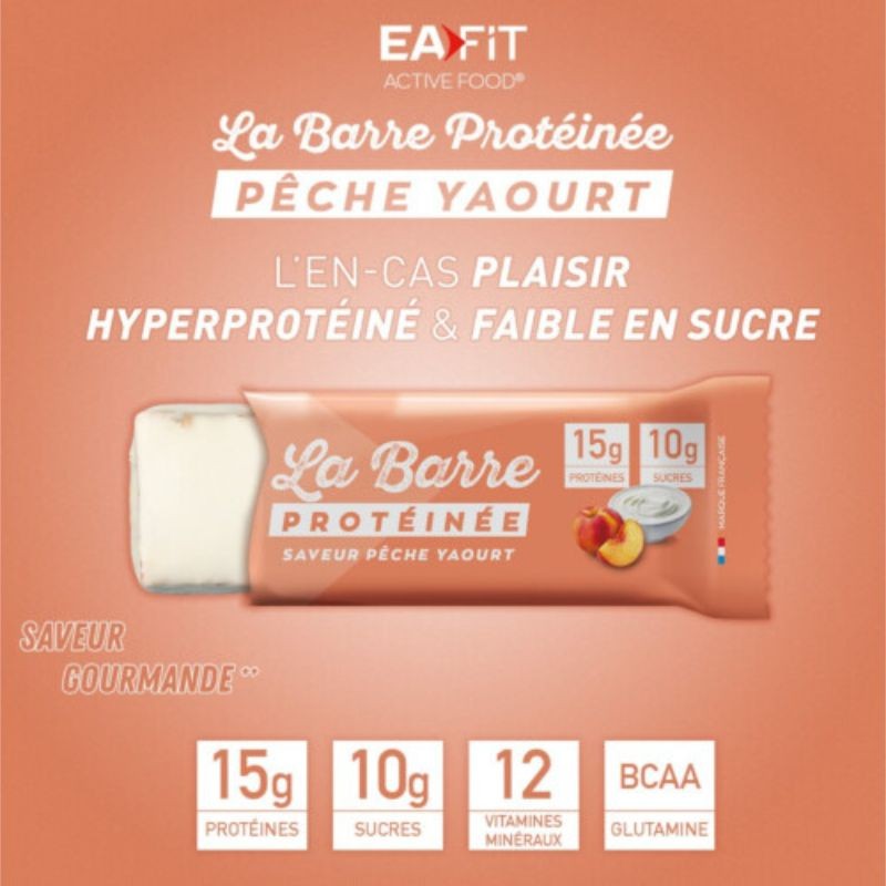 Ea Fit Protein Bar Peach / Yogurt Ea Fit Protein Bar Peach / Yogurt